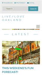 Mobile Screenshot of liveloveoakland.com